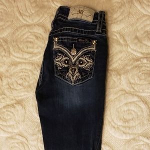 Miss Me jeans straight size 25